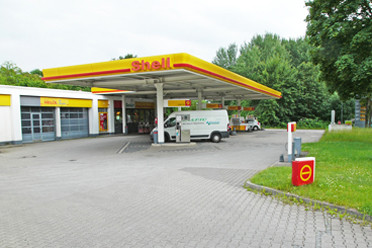 Gibgas Shell Cng Erdgastankstelle D Frankfurter Strasse 121