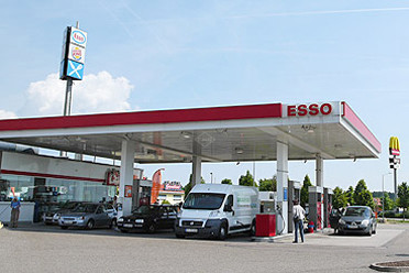 gibgas - Esso CNG Autohof-Erdgastankstelle - D-73479 , Max-Eyth-Straße 1